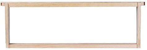 Medium Frames for Langstroth Beekeeping - Pine Wood - Beehive Accessories and Equipment (10 Pack)