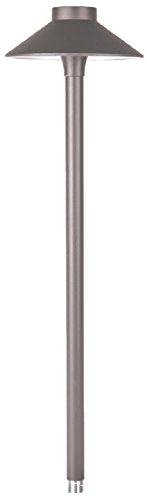 WAC Lighting 6041-27BBR Tiki LED 12V Area Bronzed Brass Finish 2700K