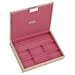 50% OFF Stackers | Jewelry Box | cream & pink polka dot stacker lid