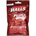 Halls Soothing Syrup Center Cherry Flavor Menthol Drops 25 ea (Pack of 12)