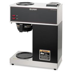 Click Here to See More Images BUNVPR - Bunn Coffee Pour-O-Matic Two-Burner Pour-Over Coffee Brewer