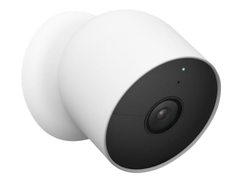 Google Nest Cam – Intelligente UEberwachungskamera im Innen- und Aussenbereich, 1 Stueck (1er Pack)