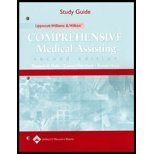 Study Guide Textbook Medical Assistants, Stack, Connie and Hosley, Julie B., 0781737729
