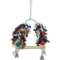 ICA BR115 Wood with Swing and Bell Bird Toy