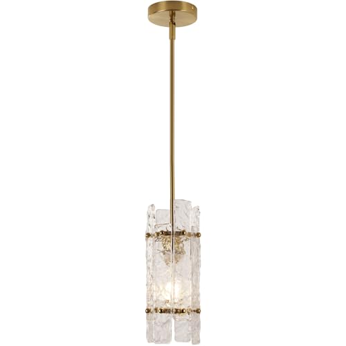 Modern Gold Crystal Pendant Light