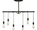West Ninth Vintage Industrial Pendant Chandelier (Steel Sockets)