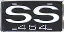 SS 454 License Plate