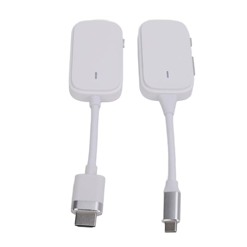 HDMI Transmitter and Receiver 4K, Streaming Media Video Audio HDMI Extender 5G Kit, HDMI to Type C Display Extender Kit for Phones Laptop PC