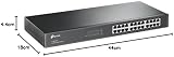 TP-Link 24-Port Unmanaged Gigabit Ethernet Switch Steel Case TL-SG1024 Plug Play view 4
