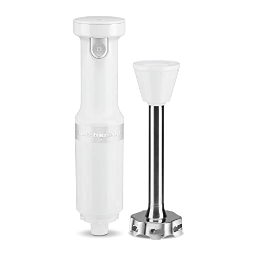 KitchenAid Cordless Variable Speed Hand Blender KHBBV53, White