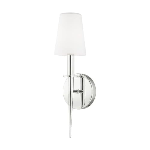 Witten Polished Chrome 1 Light ADA Wall Sconce