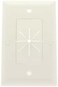 InstallerParts Split Plate w/Flexible Opening White