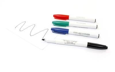 VWR 52877-435 Lab Marker, Fine, 0, Fluid_Ounces, Degree C, Plastic, Green (Pack of 10)