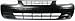 Primed Front Bumper Cover Replacement for 1997-1999 Toyota Camry