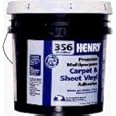 Henry 356 MultiPro Premium Multipurpose High Strength Paste Carpet & Sheet Vinyl Adhesive 4 gal.