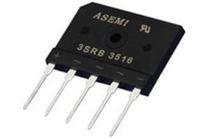 (Pack of 3pcs) ASEMI 3SRB3516 Bridge Rectifier Diode KBJ-5 Package Through Hole Three Phase Rectifier…