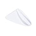 E-Living Store Polyester Cloth Napkins, Commercial Qualit & Heavy Duty for Restaurant, Catering Event, or Home Use (18x18 - Bulk Set of 6) White