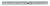 General Tools 305ME 6 x 15/32 Flex Precision Stainless Steel Rule