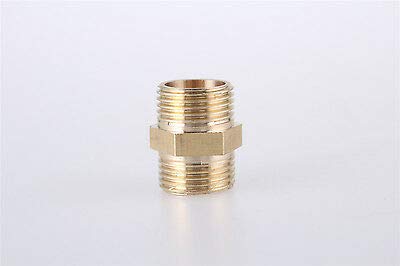 FidgetFidget 1 PT to 1 PT Male Thread Hex Nipple Pneumatic Piping Quick Coupler - Thumbnail 3