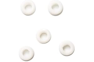 DENTIMICA Dental Silicone Instrument Color Code Ring Band Autoclavable 8 Color Options (Large, White)