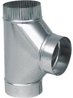 4 Inches 26Ga Galv Tee Gv0883-A -2Pk