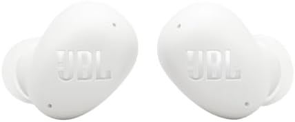 Wave Buds 2, Kabellose Bluetooth-In-Ear-Kopfhörer mit Noise-Cancelling, 40 h Wiedergabe, JBL Pure Bass Sound, Smart-Ambient-Technologie, IP54 wasser - und staubdicht, Multipoint-Verbindung, Weiß