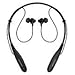 SoundPEATS Bluetooth Headset Neckband Sports wireless Headphones Stereo Earbuds with Mic (Up to 5 Hours Play Time, Bluetooth 4.1, CSR 8645+aptX, Noise Cancelling, Sweatproof)