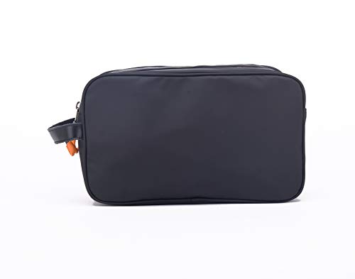Toiletry Bag for Men - Canvas Dopp Kit for Travel, Gym, Grooming & Shaving, Waterproof Lining, ... - Thumbnail 3