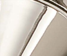 Kichler 360001PN Accessory Fan Down Rod 18-Inch, Polished Nickel