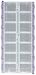 Bulk Buy: Craftmates Lockable 14 Compartment Double Organizer 1.25