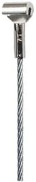 STAS Steel Cable with Cobra (10, Stainless 59" (150 cm))