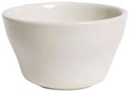 Tuxton TRE-004 Reno / Nevada 8 Oz. Eggshell Bouillon Cup - 36 / CS
