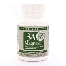 Lane medical - 3a magnesia 100 tabs