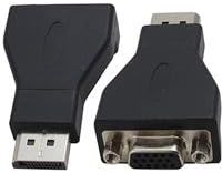 Your It Display Port To VGA Adapter Black