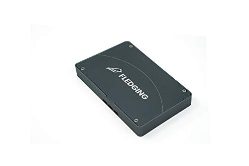 Fledging Shell Thunder SSD Enclosure (0GB) with Active Cooling for Thunderbolt 3 - NVME PCIe Portable External SSD Enclosure m.2 to Thunderbolt 3