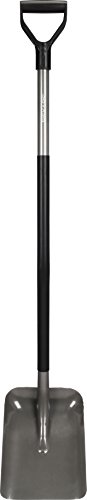 Fiskars Schaufel, Breite 23,5 cm, Länge: 132 cm, Stahl-Blatt und Stiel, Schwarz/Grau, Ergonomic, 1001579 – Bild 4