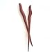 Myhsmooth Zz-zly-charming 2 Count Hair Sticks Natural Violetwood Handmade Carved Hair Clip Shawl Hair Pins Pack of 2 Pcs :Charming