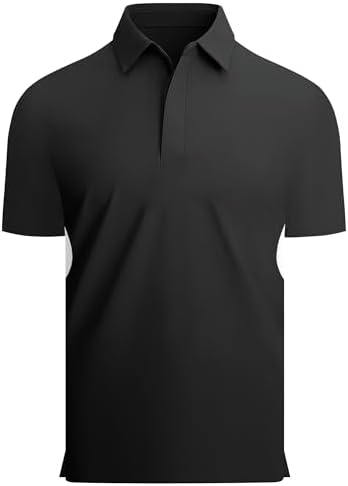 Edwards Men's Hi Performance Mesh Polo Small Black at Amazon Men's