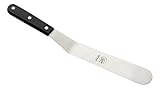 Due Buoi Offset Stainless Steel Icing Spatula