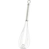 Rösle Stainless Steel Flat Wisk, 4 Wire, 10.6-inch