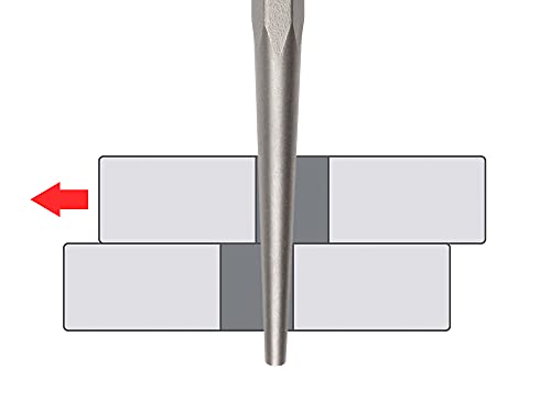 Punzón De Acero 3/32" TEKTON - Para Retirar Pasadores, Fabricado En USA