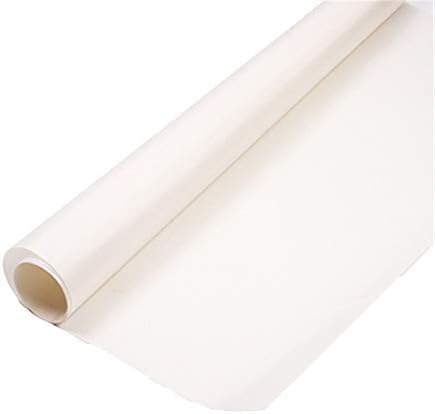 BKINMA baking mat Reusable Baking Mat High Temperature Ptfe Plate Pastry Baking Paper Heat Resistant Pad Non-Stick Outdoor Barbecue Mat,40X30Cm,White