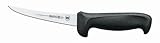 Mundial 5607-5 5-Inch Curved Semi-Stiff Boning Knife, Black