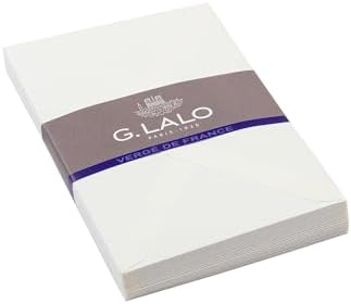 Amazon.com: G. Lalo Verge De France Envelope, 114 x 162 mm - Extra