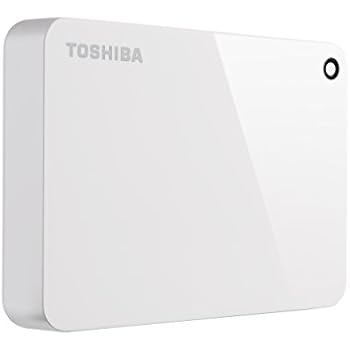 Toshiba (HDTC940XW3CA) Canvio Advance 4TB Portable External Hard Drive USB 3.0, White