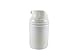 PharmaPump Airless Pump Bottles 50mL - 20 Pack - White Bottle With White Engine