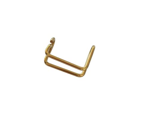 Titanium E Hook For BROMPTON Lightweight in Gold