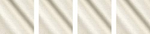 Rockland Industries 108in ROC-Lon Unbleached Muslin Natural Fabric by The Yard 7693 Lt Cashmere (Fоur Paсk)