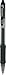 Zebra Sarasa Retractable Gel Ink Pens, Bold Point 1.0mm, Black Rapid Dry Ink, 2-Count