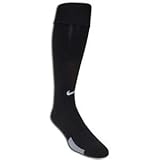 Nike Park IV Cushioned (SOCCER SOCKS) (Black, Men's Shoe size 8-12/ Women's 10-12)